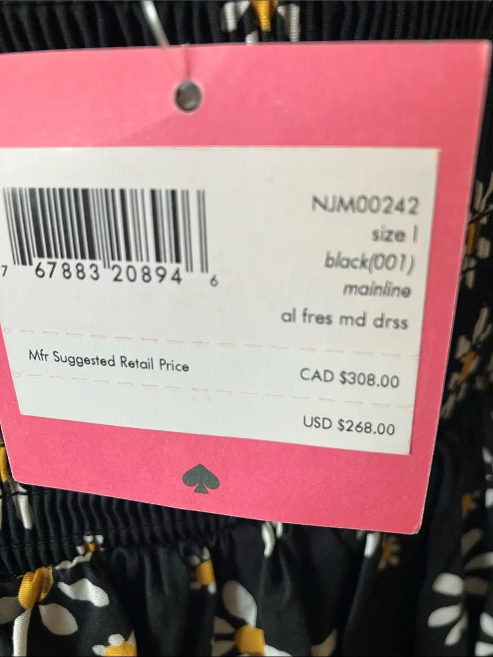 kate spade flattering black